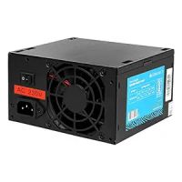Zebronics 450W Black Gold Power Supply with 3X SATA connectors, 2X Molex, 80mm Built-in Fan, Extra Long Cables, 1.2 Meter Power Cable and Suitable- Amazon