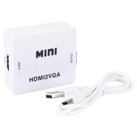 Microware Mini hdmi to vga Cables Adapter Converter Cable Connector Output Port RCA Female Laptop/TV/Monitor/Setup Box- Amazon