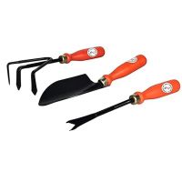 Kraft Seeds Garden Tool Set - 3 Pcs (Big Shovel, Cultivator, Weeder) | Terrace Gardening Accessories | Gardening Tools Kit for Home Gardening | Essential Farming Spade, Trowel, Tiller- Amazon