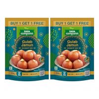 Tata Sampann Gulab Jamun Dessert Mix, Soft & Juicy, (Buy 1 Get 1 Promo Pack), 2x 175g- Amazon