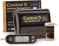 Control D Diabetes Care Kit Glucometer  (Black)- Flipkart