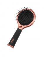 WAHL Black & Rose Gold 3 in 1 Hair Brush with Mirror and Storage Handle- Myntra