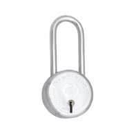 Harrison T-26 BCP L/S-0245_PK 4 Steel 9 Levers Padlock with 3 Keys (Pack of 4), Silver- Amazon