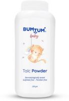 BUMTUM Baby Talcum Powder with Aloe Vera, Paraben & Sulfate Free, Derma Tested  (200 g)- Flipkart