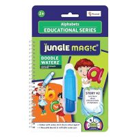 Jungle Magic Doodle Waterz - Reusable I Water Colouring Book - Alphabets I Self-Drying with Easy to Hold Water Pen I Educational Toy- Amazon