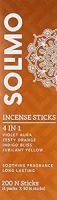 Amazon Brand - Solimo Incense Sticks, Assorted Fragrances, Set of 200 (50 x 4)- Amazon
