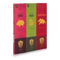 Diviniti Premium Rose, Mogra, Sandalwood Incense Sticks| Incense Sticks with Natural Ingredients & Fragrance| Soothing & Long-Lasting Aroma- Amazon