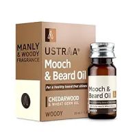 Ustraa Woody Mooch and Beard Oil - 35ml - Shine & Nourishment- Amazon