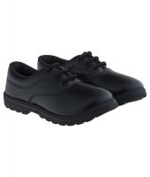 [Size 7 Kids UK] LANCER Boys Oxd-delblk School Uniform Shoe- Amazon
