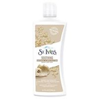 St. Ives Soothing Oatmeal & Shea Butter Body Lotion,100% Natural Moisturizers,Paraben Free,Non-greasy- Amazon