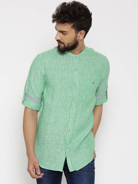 Wills Sport by Wills Lifestyle  Linen Casual Shirt (For Men) At Minimum Discount Of 50%