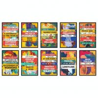 VantageKart Inspirational Motivational Self Adhesive Wall Posters For Home & Office Decor (Paper, 18x12-inch, Multi) - Set of 10- Amazon