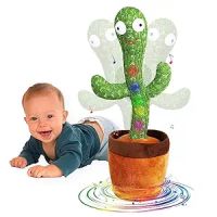 Wembley Rechargeable Dancing Cactus Talking Baby Toys- Amazon