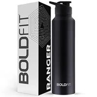 Boldfit Water Bottles Stainless Steel Water Bottle 1 Litre Steel Water Bottles for School, Office, Home, Gym 1 Litre Water Bottle- Amazon