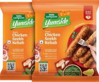 Tata Sampann Yumside Chicken Seekh Kebab, No Artificial Colour & Flavour, Ready To Eat Meal, Serves 4 360 g- Flipkart