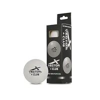 Vector X Club 1 Star Premium ABS Plastic Table Tennis Ball (12, 1 Star)- Amazon