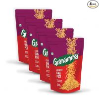 Granamma Oma Podi, South Indian Traditional Snacks, Ready to Eat Snacks, Crunchy Snacks, Packs of 4 (125gx4)- Amazon
