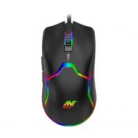 Ant Value GM1001 USB Wired Gaming Mouse,6 Adjustable 12800 DPI Computer Mouse,Optical Sensor 13 RGB Mouse with software and 6 Programmable Buttons,Ergonomic PC Gaming Wired Mouse- Amazon
