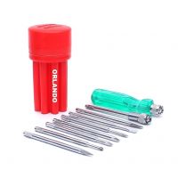ORLANDO Screwdriver Set With 8 Blades & 1 Tester, Hand Tools Kit- Amazon