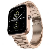 Fire-Boltt Encore Stainless Steel Smart Watch with 1.83” Full Touch Screen Display,240 * 284 PPI, Bluetooth Calling,10-Days Battery Life,IP67 Water Resistant,Upgraded Health Sensors (Rose Gold)- Amazon