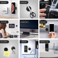Moxly Universal Super Strong Magnetic Phone Holder for Car, Metal Upgrade 6X Magnets Phone Mount 360° Rotation Sticker Phone Holder Car Mount Easy Install Suitable- Amazon