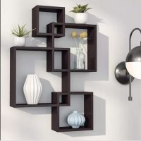 Dime Store Intersecting Wall Mount Wall Shelf Four Wall Shelves- Amazon