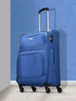 Aristocrat Unisex Solid Set Of 3 Trigon Soft-Sided Large Medium & Cabin Trolley Suitcases- Myntra