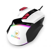 EvoFox Blaze Programmable Gaming Mouse with 500Hz Polling Rate | Gaming Grade Sensitive DPI 200 - 12800 | RGB lights | Windows Software and more- Amazon