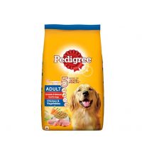 Pedigree Adult Dry Dog Food, Chicken & Vegetables, 3kg Pack- Amazon
