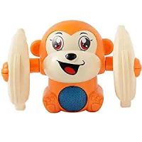 GRAPHENE® Banana Monkey Dancing and Spinning Rolling Monkey,Voice Control Banana Monkey with Light and Sound,Best Birthday Toy- Amazon