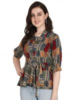 [Sizes XS, S, M, L, XL, 2XL] DHRUVI TRENDZ Women Top- Amazon