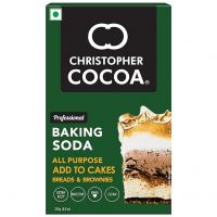Christopher Cocoa Baking Soda All Purpose 250g (Bake Cakes, Cookies, Breads, Brownies)- Amazon