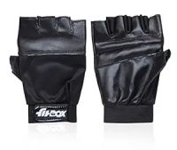 FitBox Sports Glove3 Gym Gloves, Foam Padded with Wrist Support, Gym Gloves/Cycling Gloves/Riding Gloves/Stretchable Gloves, Unisex, Black- Amazon