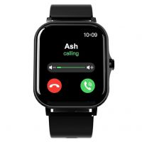 HAMMER Ace 1.69" Bluetooth Calling Smart Watch with Call Function Dial Pad, Speaker, SpO2, HR, Sleep Monitor, Multiple Sports Mode (Black)- Amazon