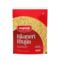 Bhujialalji Bikaneri Bhujia (pack of 1) 1kg Rajasthani Bhujia Namkeen with Dew beans,gram flour and indian Spices | All time favourite indian snacks/Namkeen | Ready to eat- Amazon