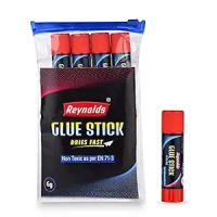 Reynolds Glue Sticks I Art and Craft Materials I Non Toxic Fast Drying Super Glue I Office Supplies, School Supplies and DIY Art Supplies | Glue Stick 6GM, 8 Pieces Pouch, White, (Gl06)- Amazon
