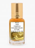 RICH AND FAMOUS Golden Musk Attar For Men & Women (5ml)- Amazon