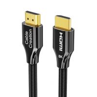 [sample] CableCreation 8K HDMI Cable 3.2 Feet, HDCP HDMI Cable 8K 60Hz Ultra High Speed 48Gbps eARC HDMI Cable Compatible with PS5 PS4, Xbox Series X, Xbox One, Laptop, NS, Roku TV, Laptop, Projector - Black- Amazon