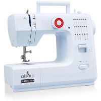 Akiara - Makes Life Easy Stiching Machine with 20 Stitch Patterns, Reverse Stitch, Sewing Machine for Home Tailoring with Zig Zag, Pico and Metal Frame - Perfect- Amazon