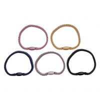 Amazon Brand - Solimo Women's Rubber Bands, Multicolour, Pack of 5- Amazon