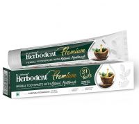 [Users specific] Herbodent® Premium Toothpaste - A Unique Blend of 21 Herbs Like Neem, Clove, Cinnamon, Cardamom with Natural Mouthwash - No Paraben, No Fluoride, No Saccharin (Natural Mint, 165g - Pack of 1)- Amazon