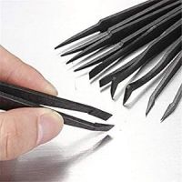Aadvay enterprises Plastic Tweezers Pack of 03- Amazon