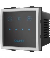 Goldmedal 2Module I-Touch WiFi 2 Switch (White)| 2 Gang Switch | Home Automation | No Gateway Required | Works with iWorld APP, Amazon Alexa, Google Assistant & RF Remote- Amazon