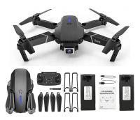 K2D2-E88-Pro-Drone-with-4K-Camera-WiFi-FPV-1080P-HD-Dual-Foldable-RC-Drone-Altitude-Hold-Headless-Mode-Visual-Positioning-Auto-Return-App-Control-Multicolor (E88-DB)- Amazon