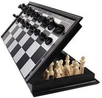 ToyTastic Magnetic Educational Chess Board Set with Folding Chess Board 2 Plyaers Travel Toys- Amazon