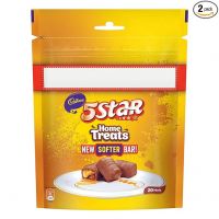Cadbury 5 Star Chocolate Home Treats Chocolates Bars,191.9 G(Pack of 2),200 Grams- Amazon