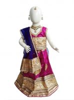 BookMyCostume Radha Navratri Garba Lehenga Choli Girls Fancy Dress Costume- Amazon