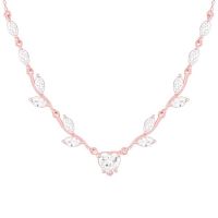 GIVA 925 Silver Rose Gold Heart Stoned Necklace| Pendant to Gift Women & Girls | With Certificate of Authenticity and 925 Stamp|6 Months Warranty*- Amazon