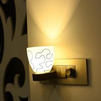Mahganya Glass Led Plug in Smart Night Lamps (Style1)- Amazon