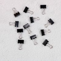 GLUN® Papers Binder Clips Black 15mm, Stationery Binding Supplies- Amazon